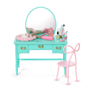 Raquel’s™ Vintage Vanity for 18-inch Dolls (Girl of the Year™ 2026)