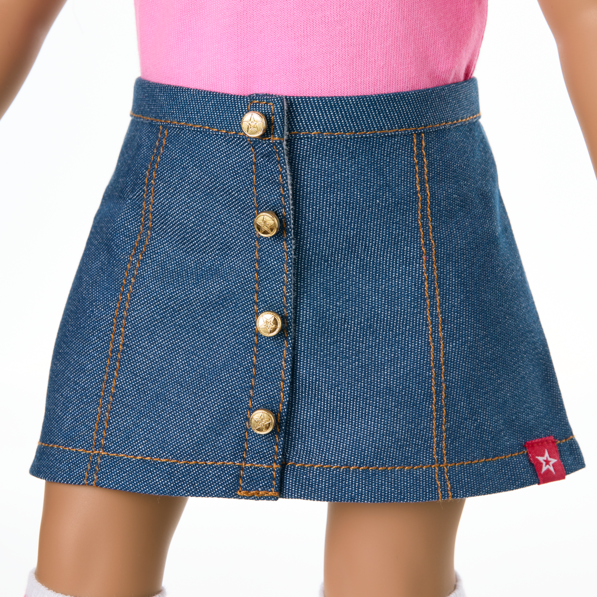 Truly Me™ 18-inch Doll #122 with straight dark-brown hair - Image 8