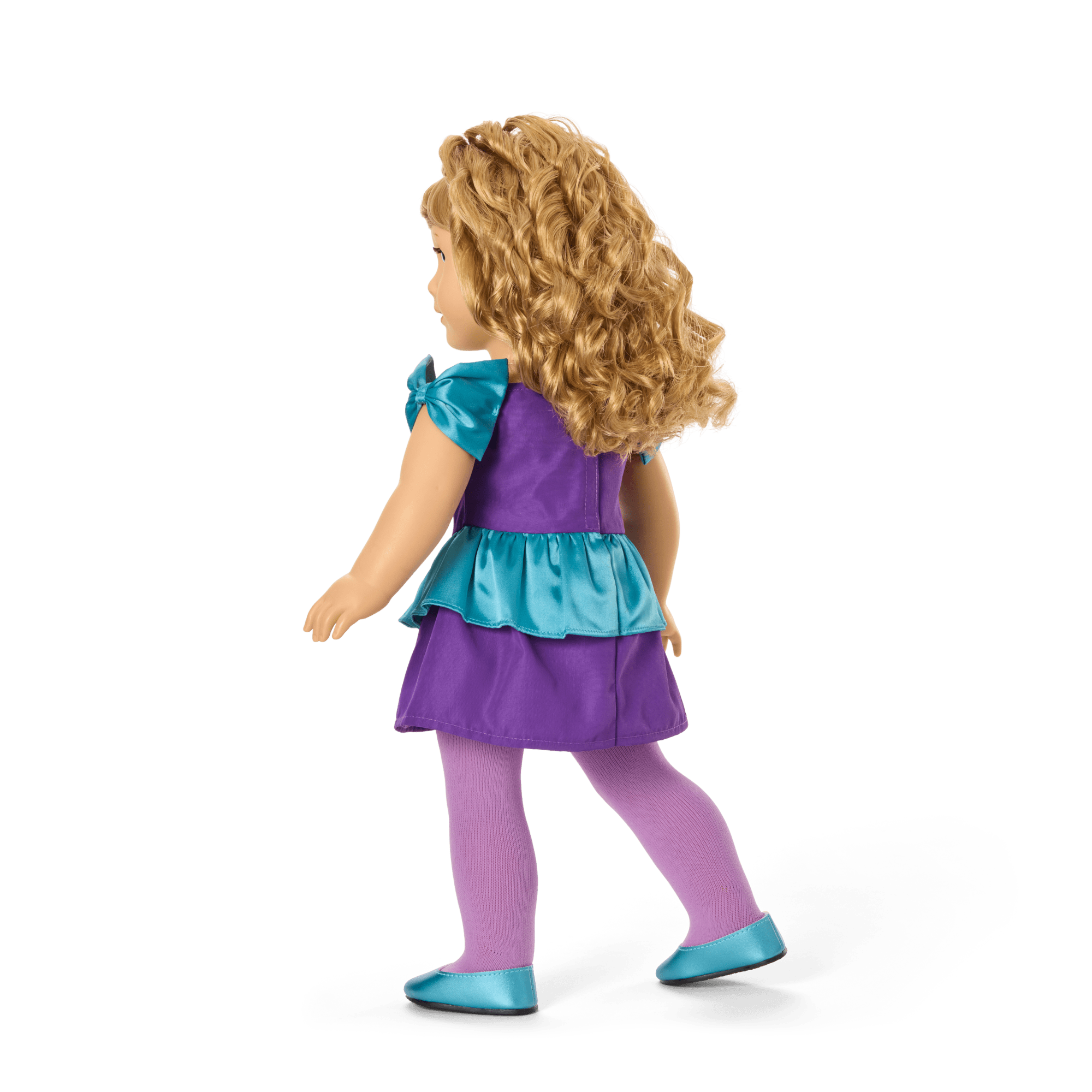 Courtney’s™ Bow-dacious Party Dress for 18-inch Dolls (Historical Characters) - Image 3