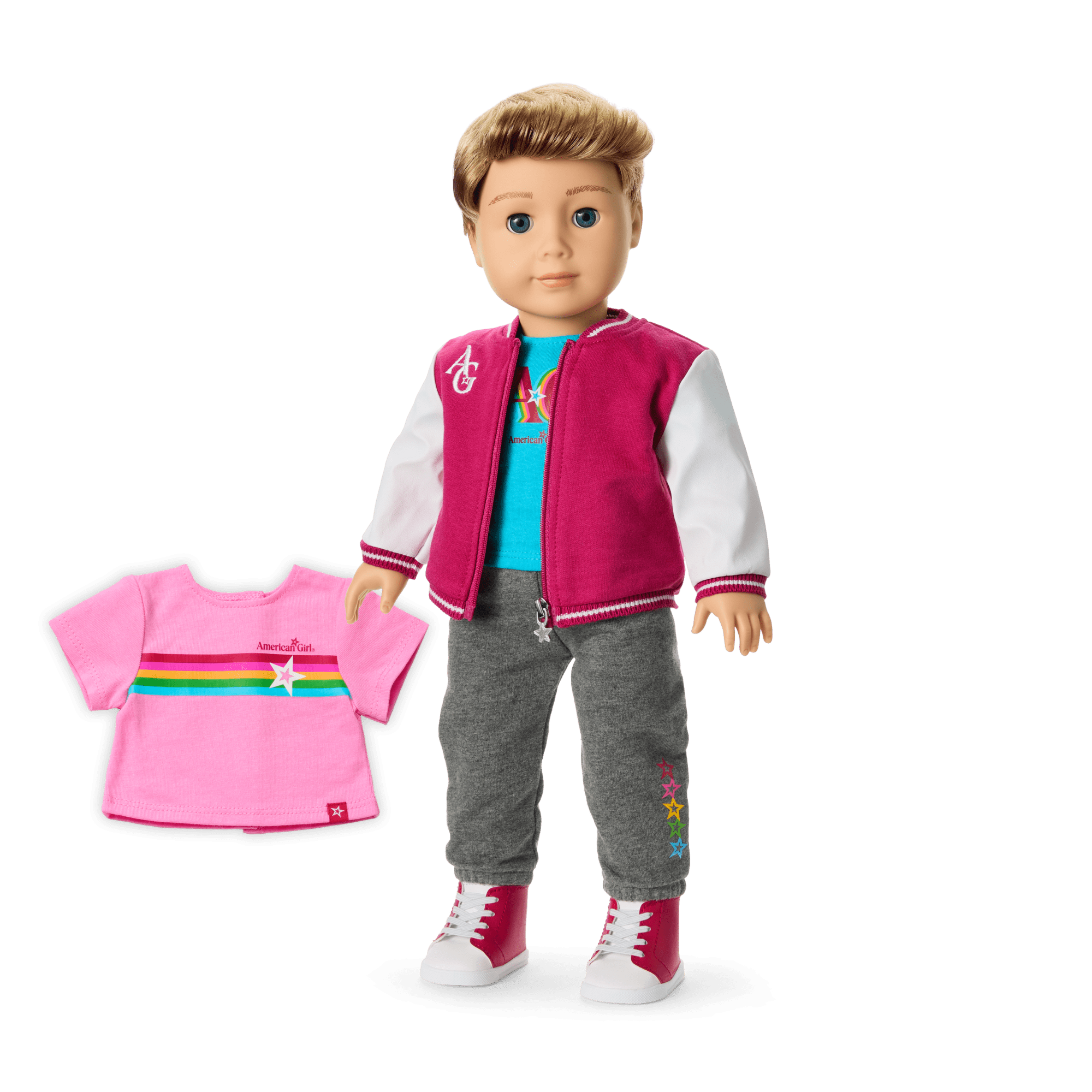 Truly Me™ 18-inch Doll #104 with straight caramel hair - Image 3
