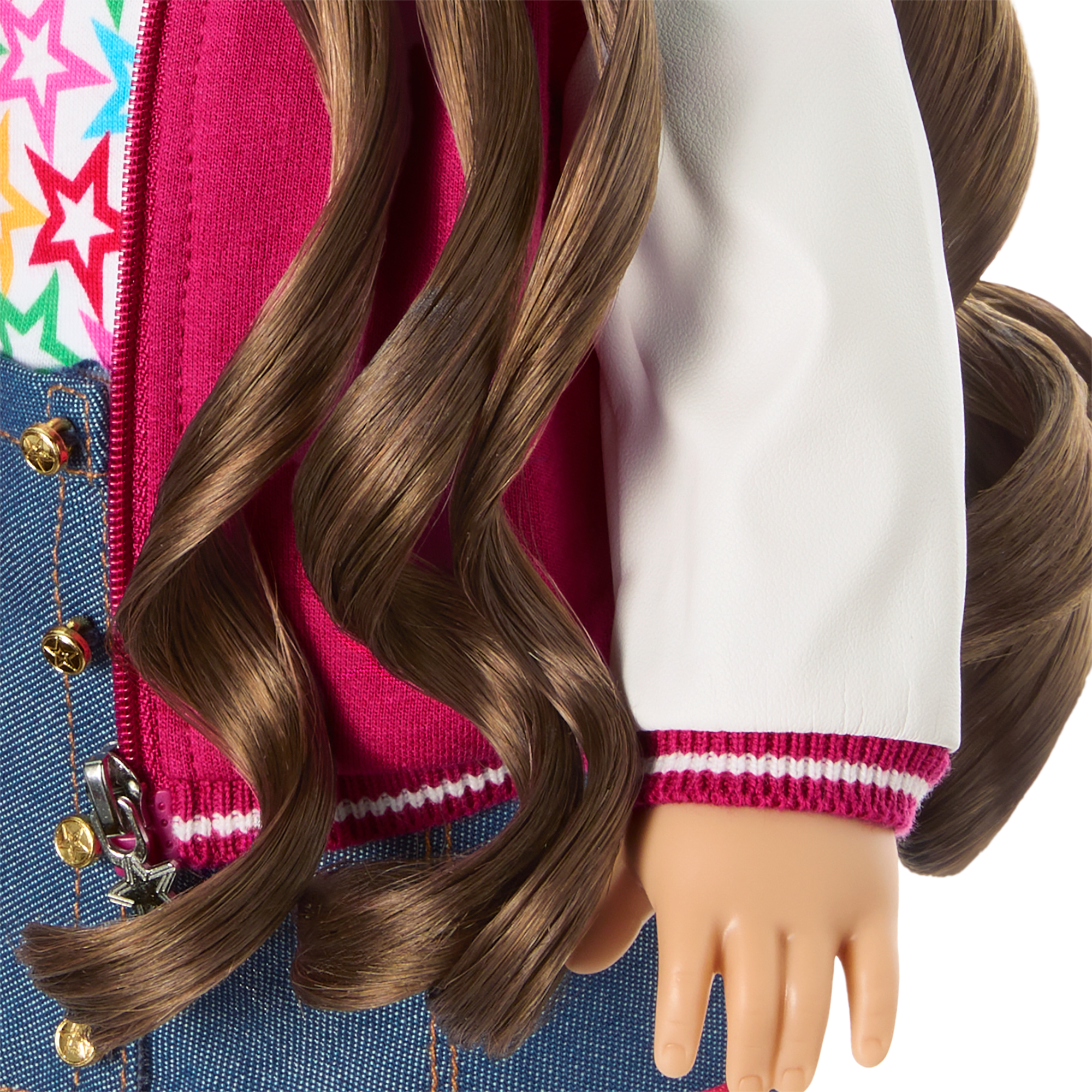 Truly Me™ 18-inch Doll #126 with wavy brown hair - Image 5