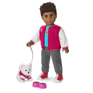 Truly Me™ 18-inch Doll #113, Puppy & Accessories AG™ Star Squad Bundle