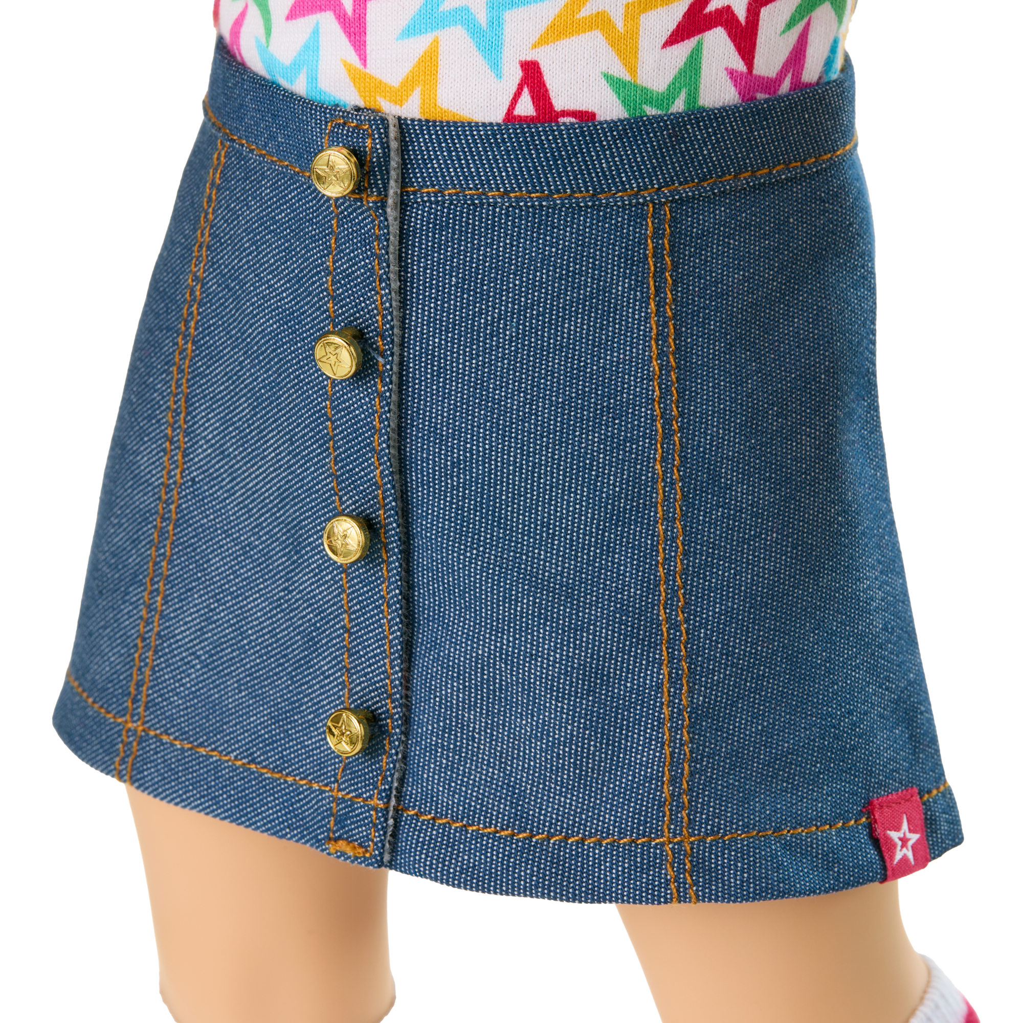 Truly Me™ 18-inch Doll #115 with curly blonde hair - Image 8