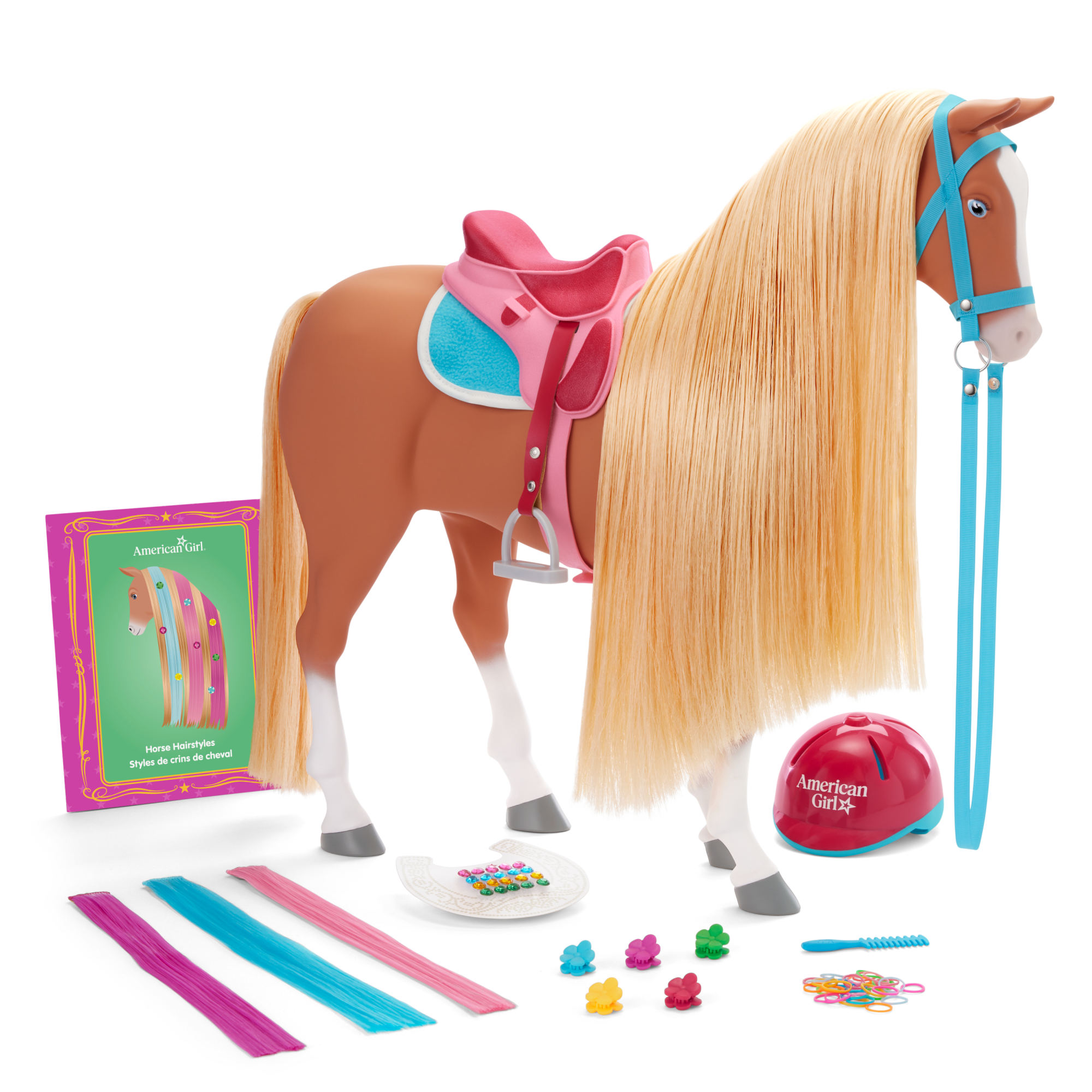 Chestnut Charm Horse & Western Flowers Denim Jumpsuit for 18-inch Dolls - Image 25