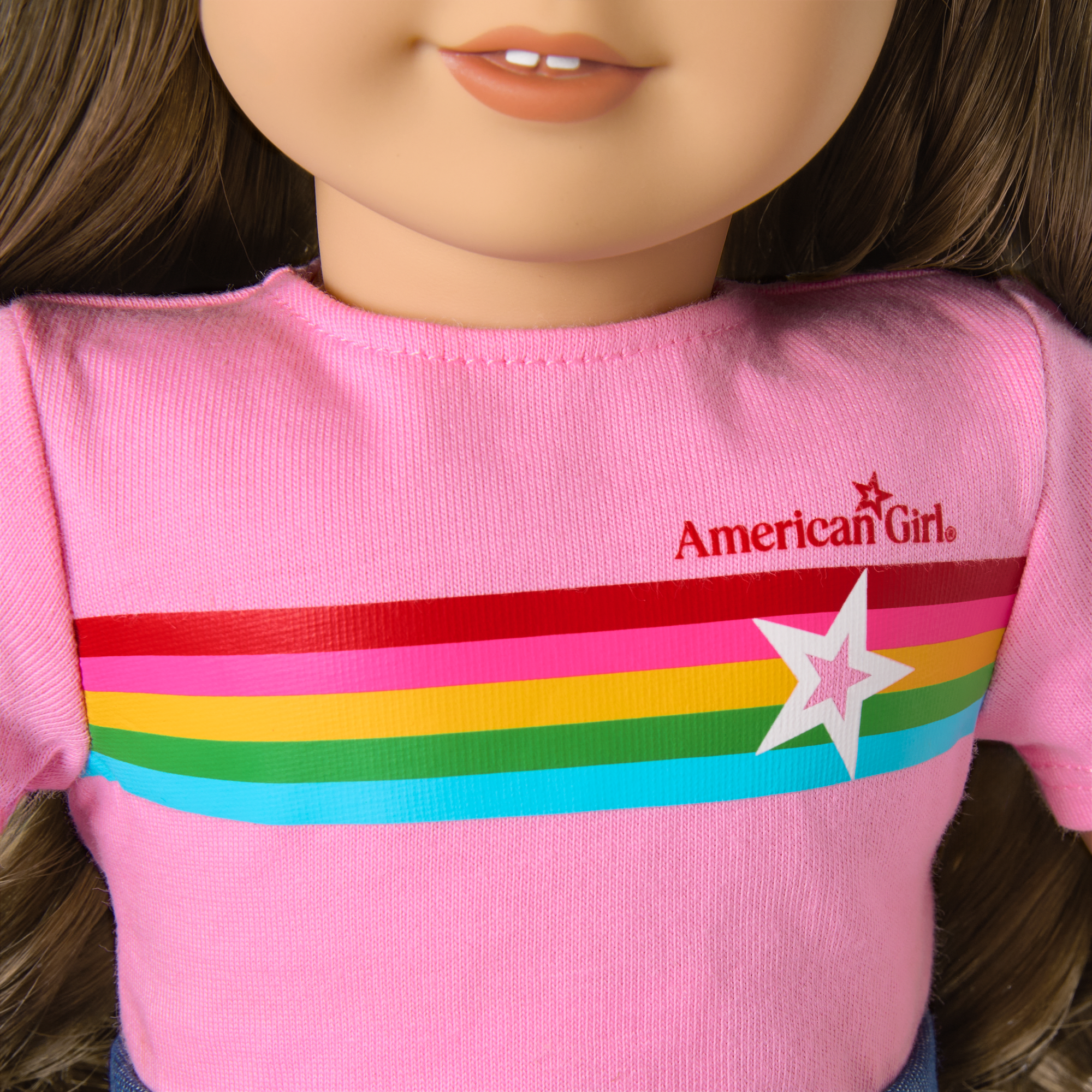 Truly Me™ 18-inch Doll #126 with wavy brown hair - Image 11