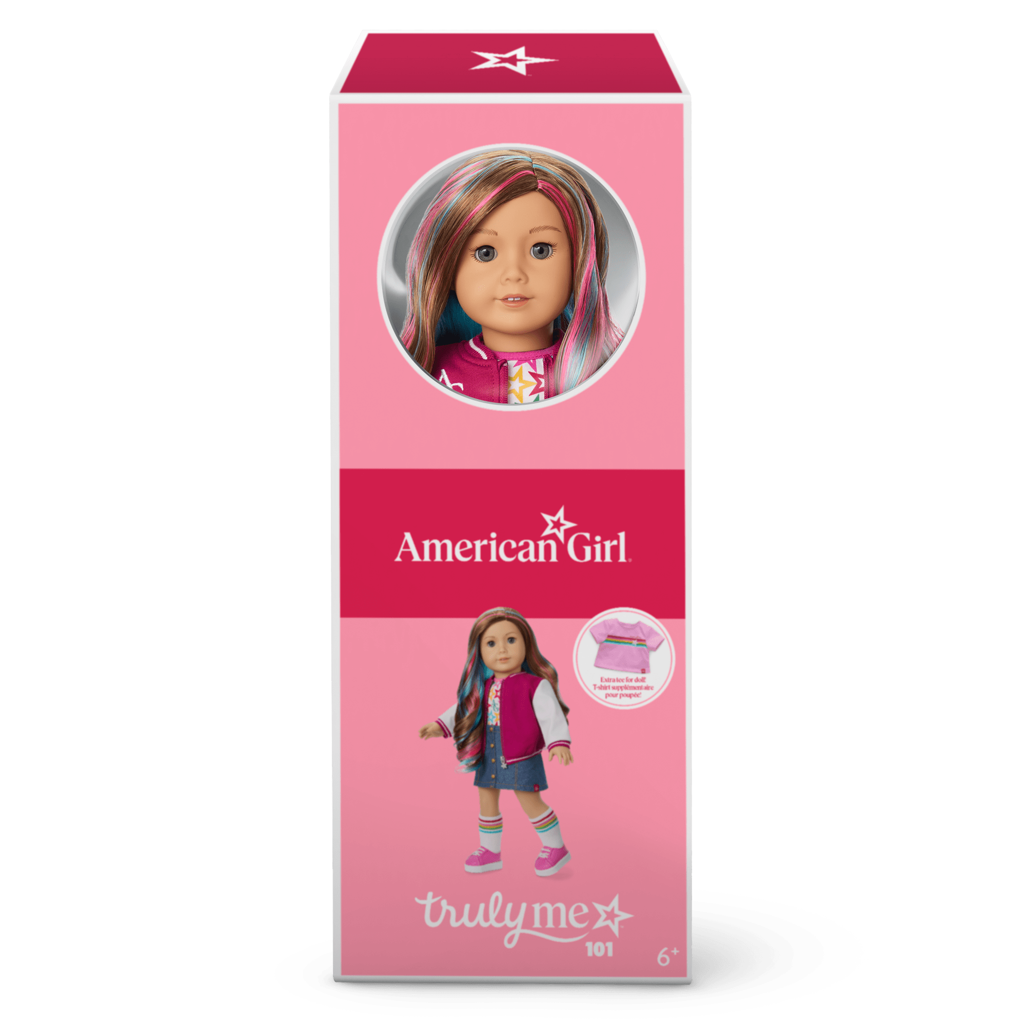 Truly Me™ 18-inch Doll #101 with wavy caramel hair - Image 15