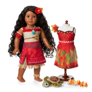 Disney Moana Doll, Wayfinder Outfit & Sea Turtle Plush by American Girl®