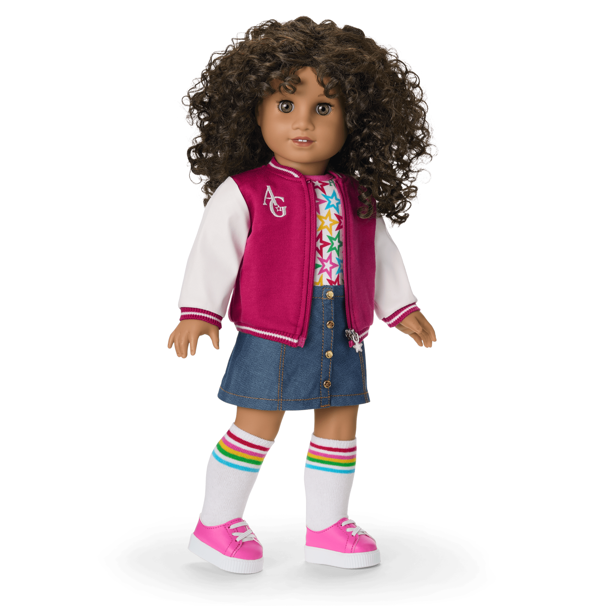 Truly Me™ 18-inch Doll #132, Puppy, Mini Backpack & Accessories AG™ Star Squad Bundle - Image 2