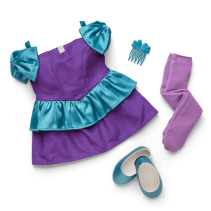 Courtney’s™ Bow-dacious Party Dress for 18-inch Dolls (Historical Characters)