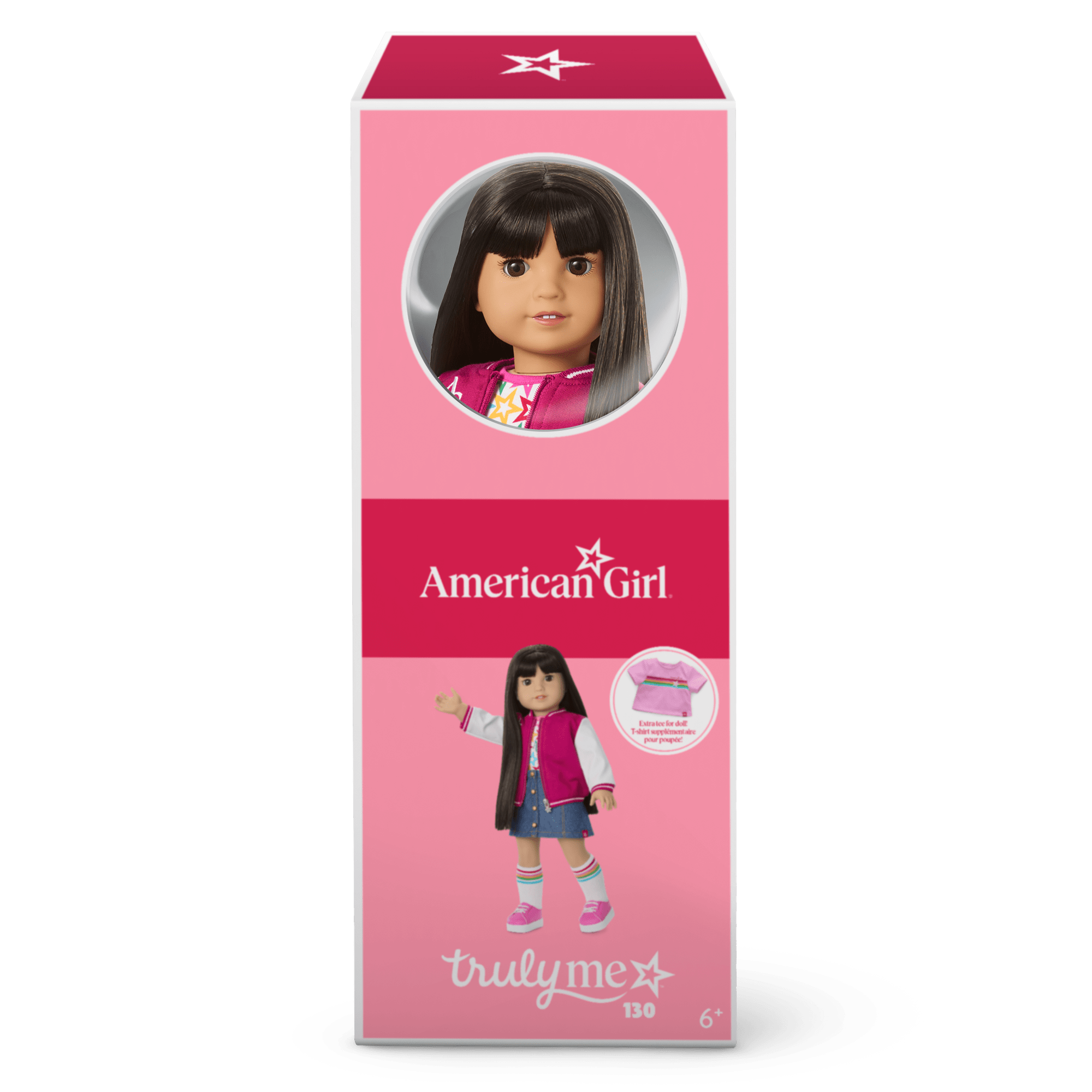 Truly Me™ 18-inch Doll #130 with straight black-brown hair - Image 15
