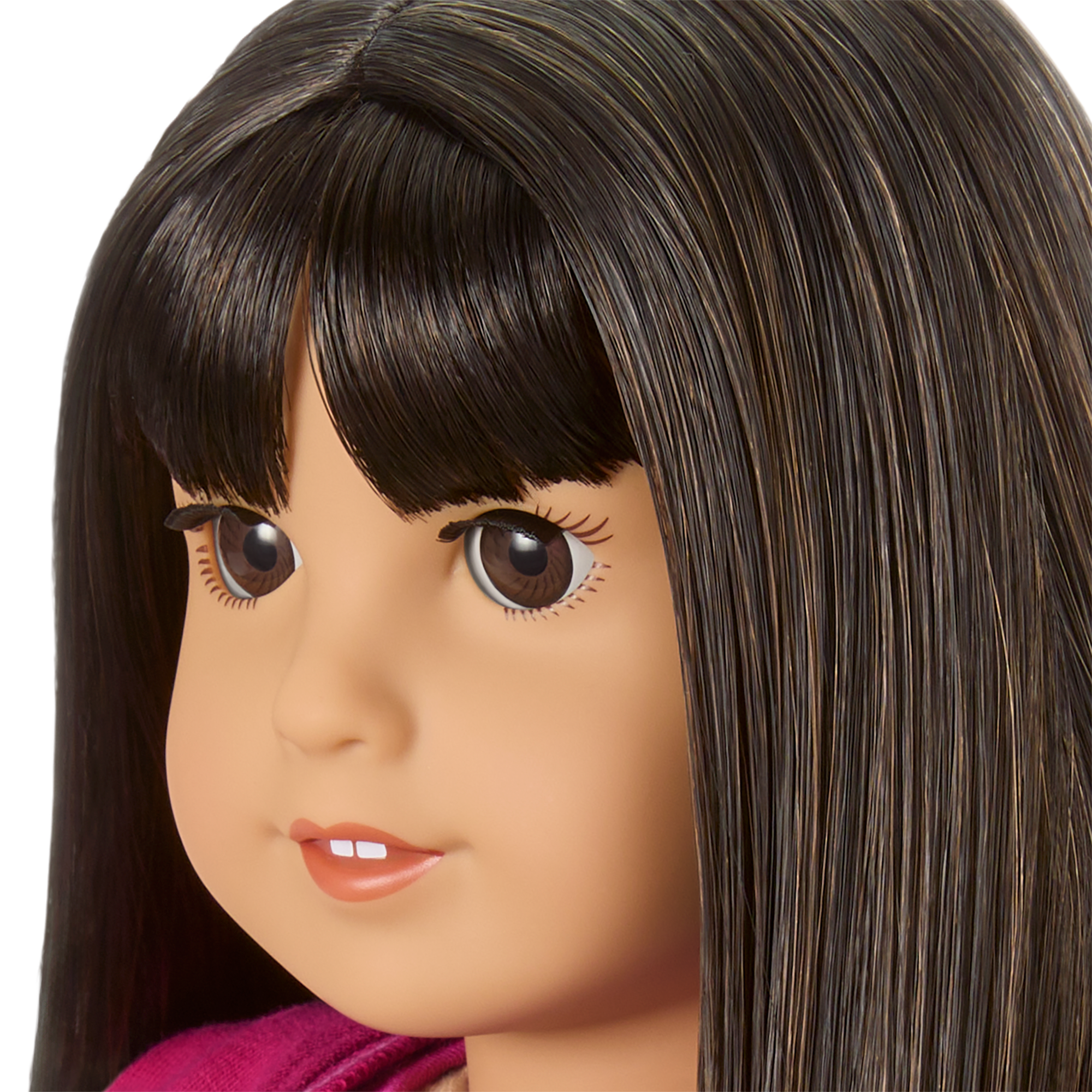 Truly Me™ 18-inch Doll #130 with straight black-brown hair - Image 4