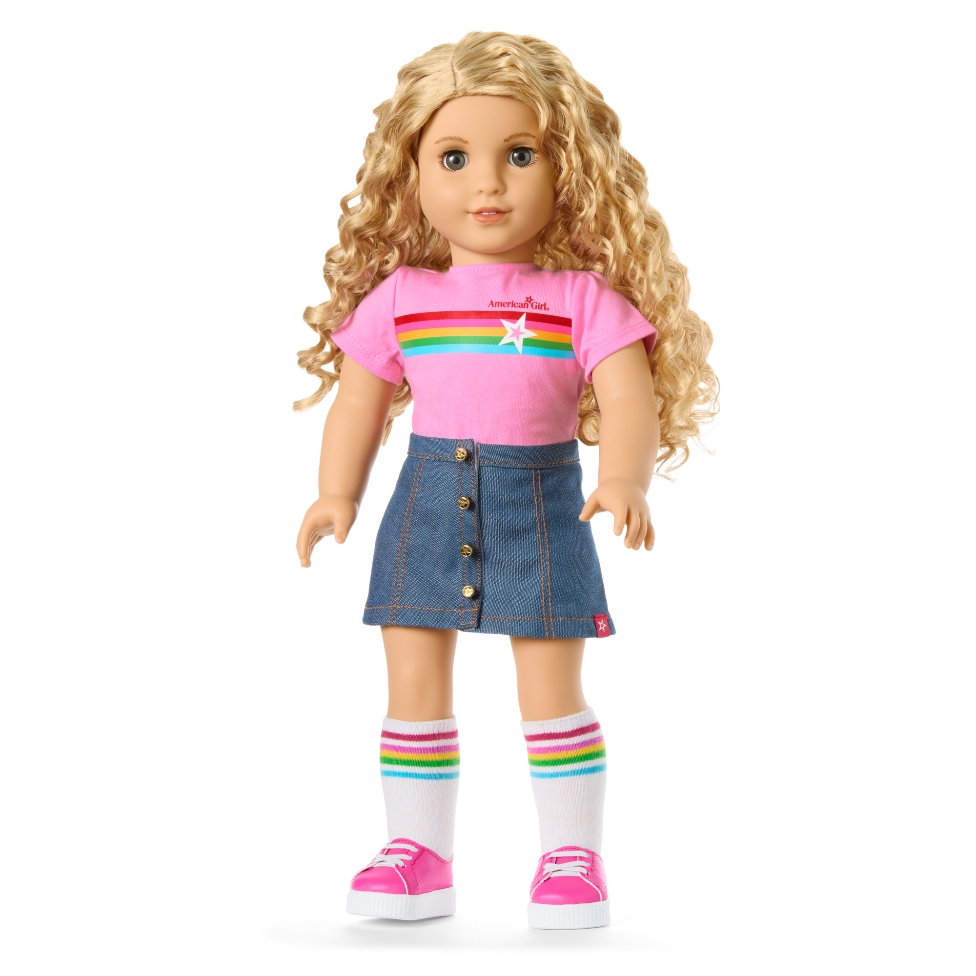 Truly Me™ 18-inch Doll #115 with curly blonde hair - Image 10
