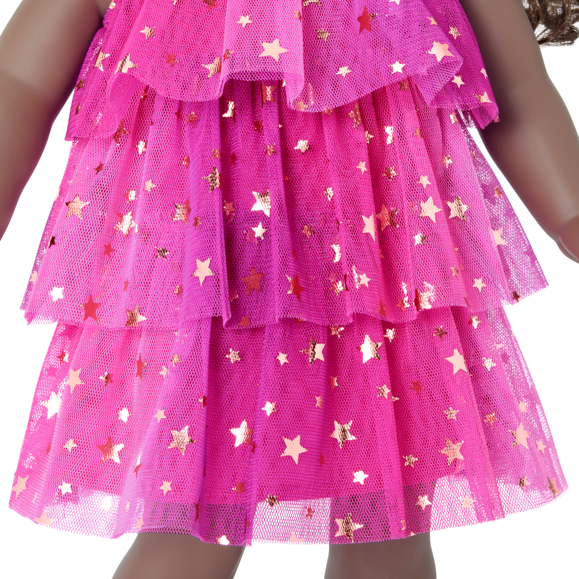 Pink Party-Ready Dress & Party Accessories for 18-inch Dolls - Image 7