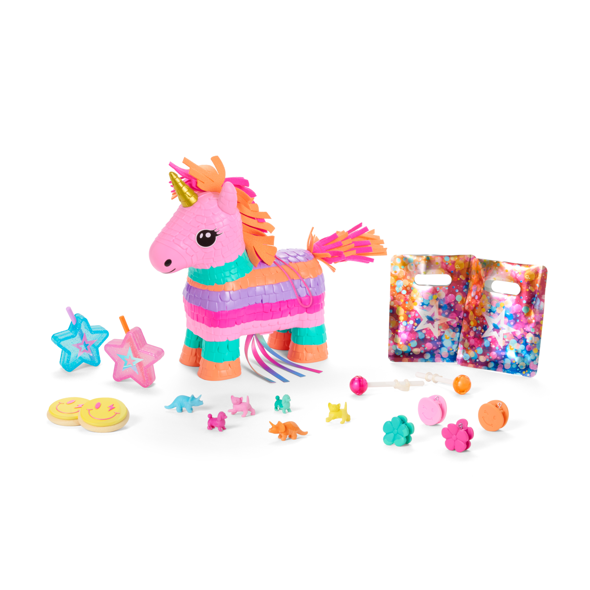 Pink Party-Ready Dress & Party Accessories for 18-inch Dolls - Image 11