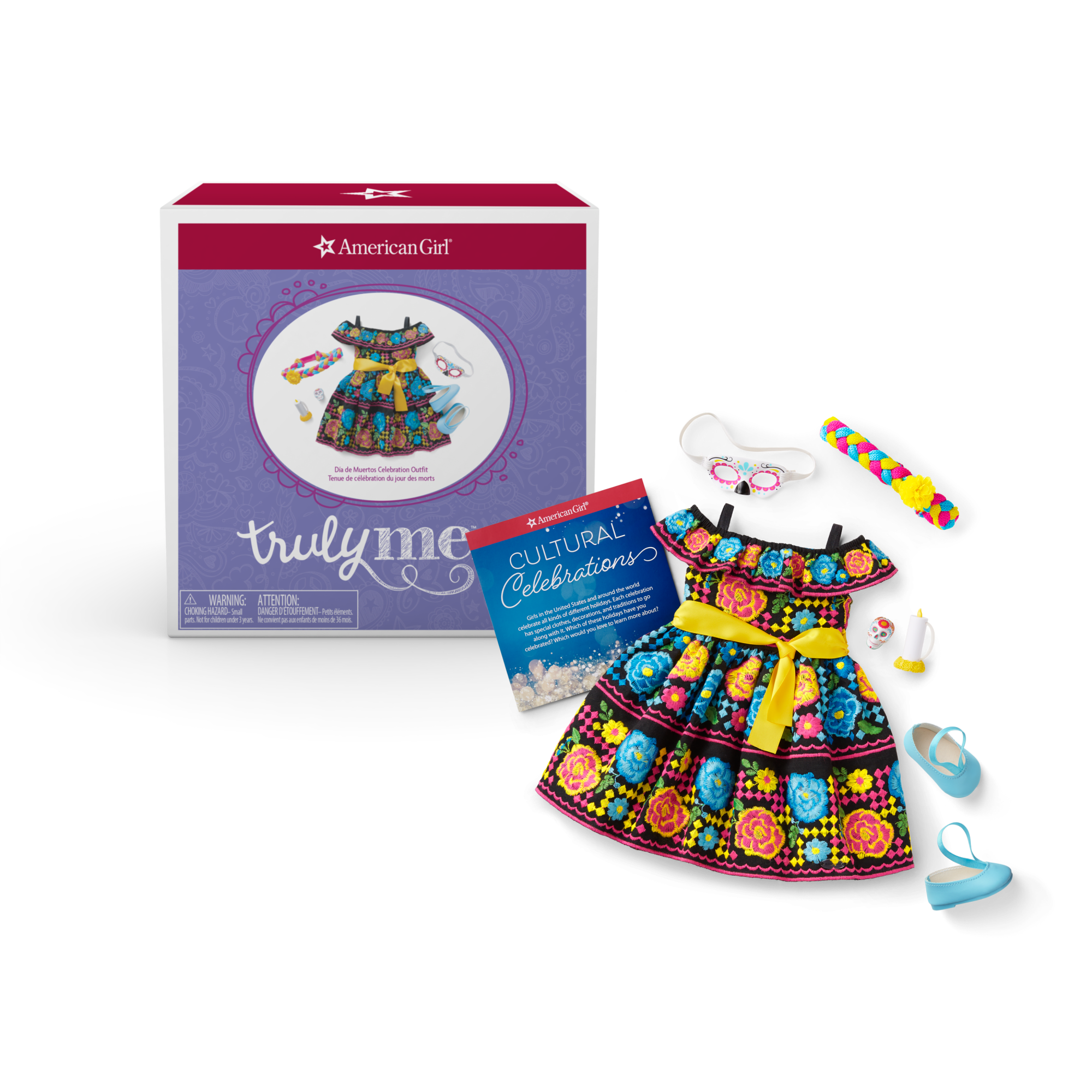 Día de Muertos Celebration Outfit for 18-inch Dolls - Image 11