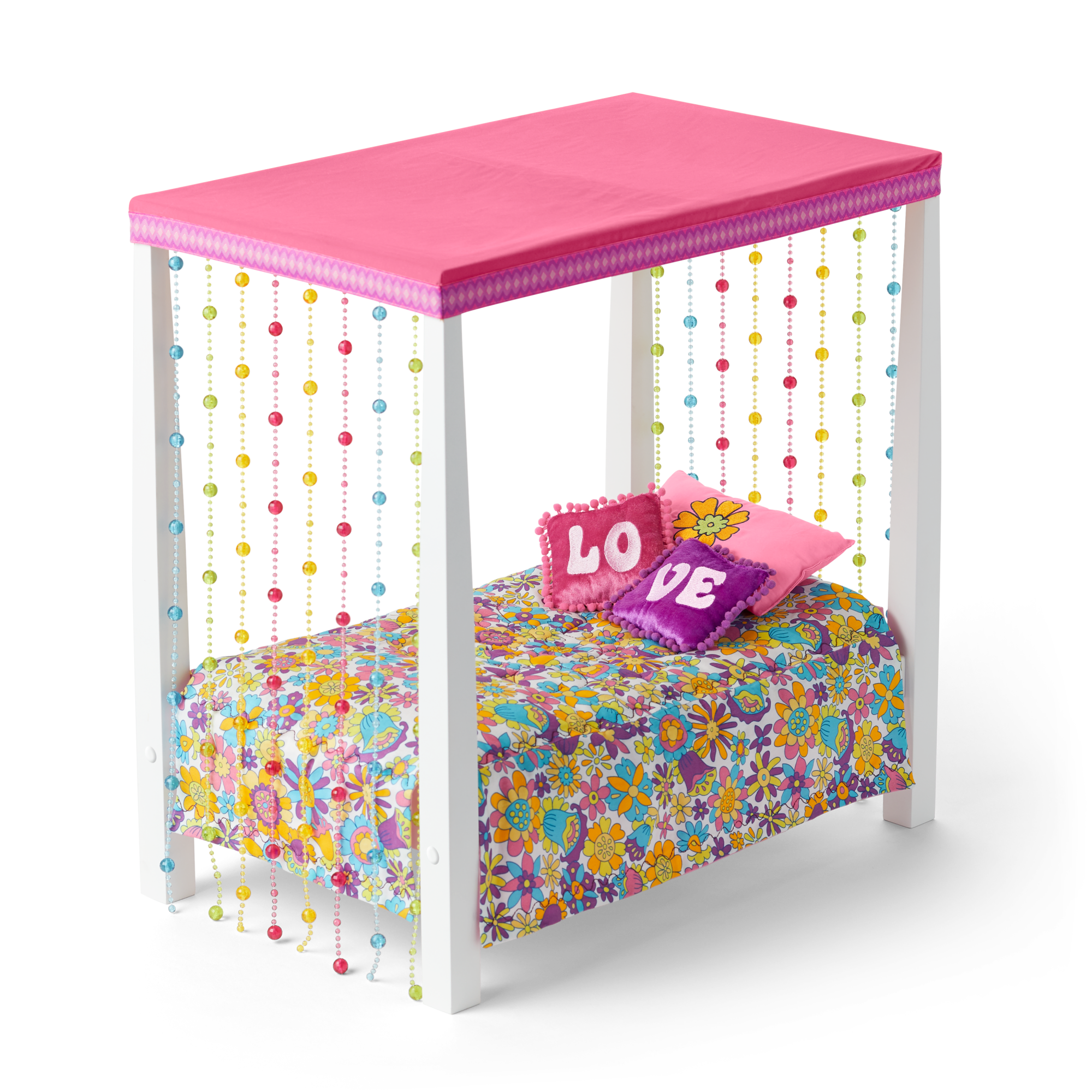 Julie’s™ Groovy Bed & Bedding for 18-inch Dolls (Historical Characters)