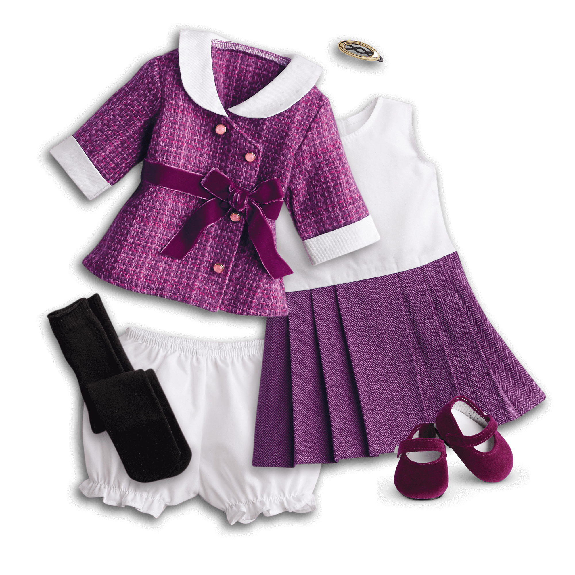 Rebecca™ 18-inch Doll & Book (Historical Characters) - Image 3