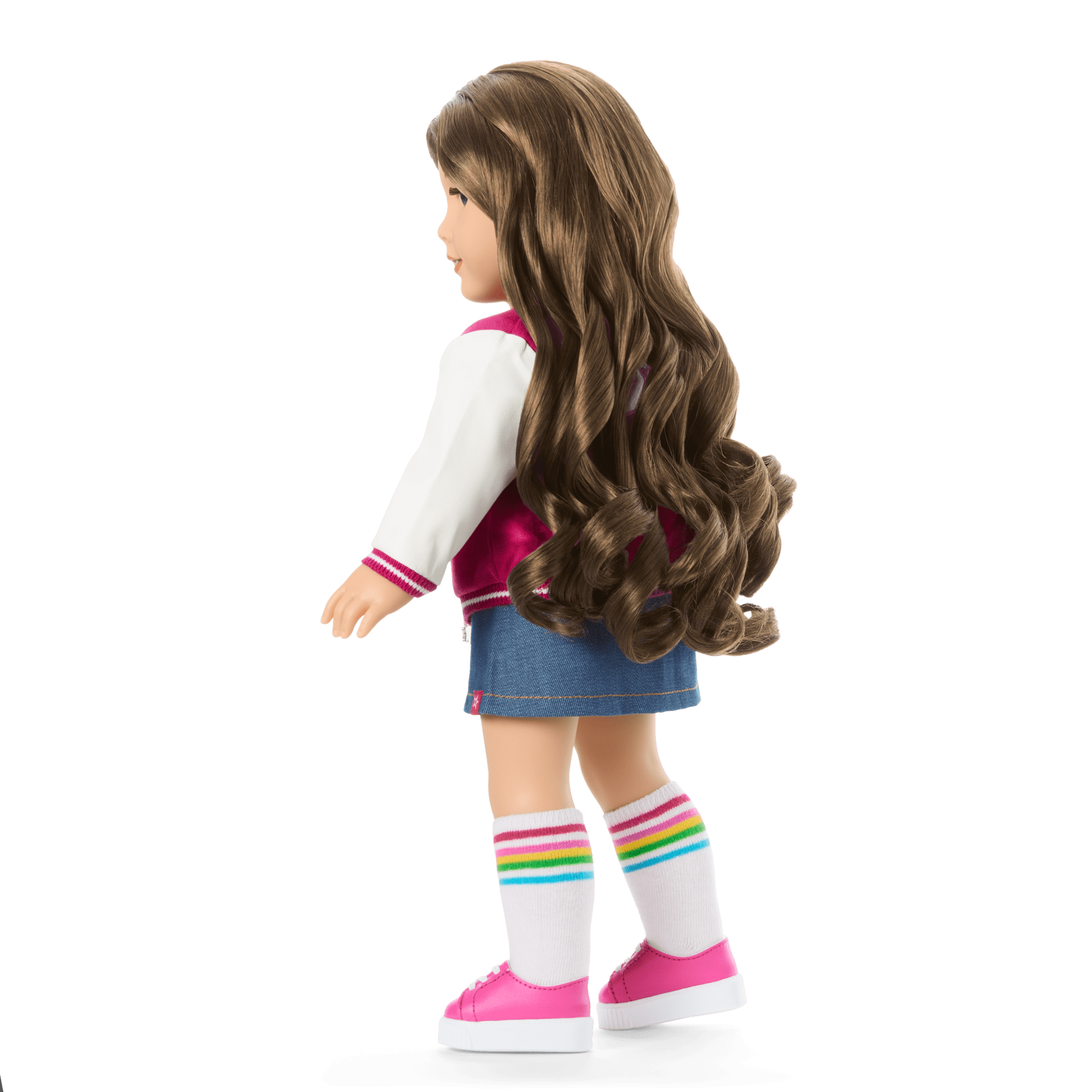 Truly Me™ 18-inch Doll #126 with wavy brown hair - Image 3
