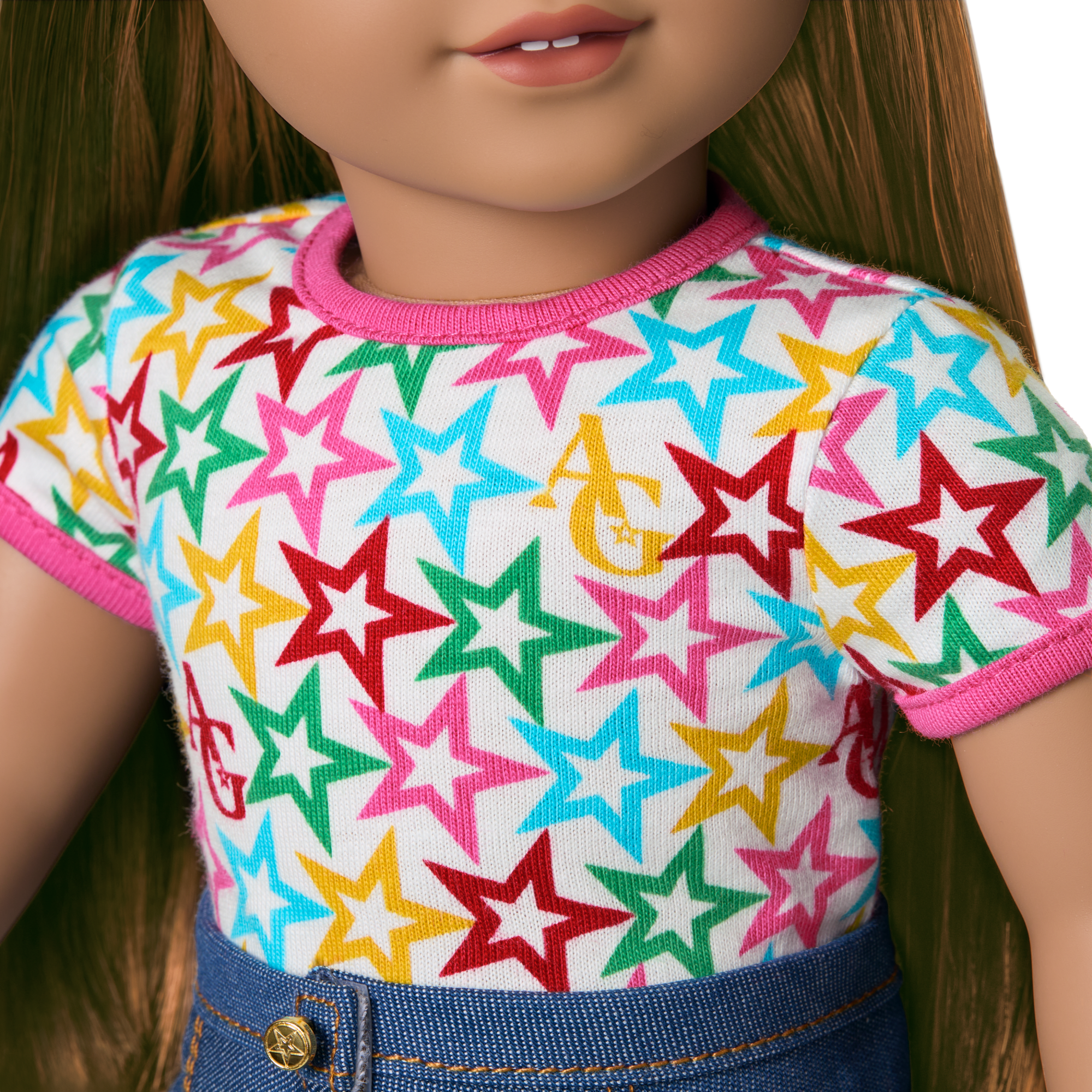Truly Me™ 18-inch Doll #122 with straight dark-brown hair - Image 7