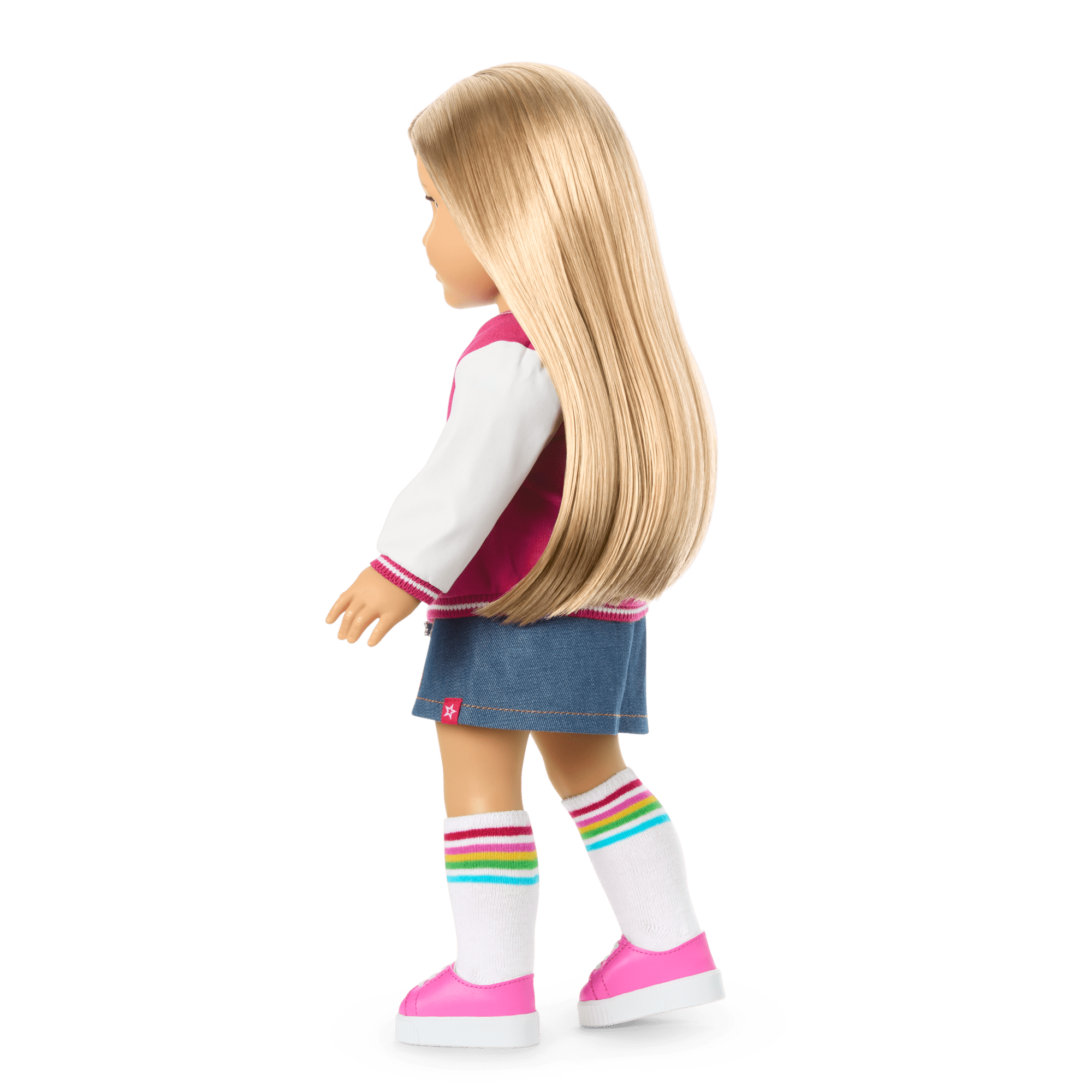 Truly Me™ 18-inch Doll #131 with straight blonde hair - Image 3