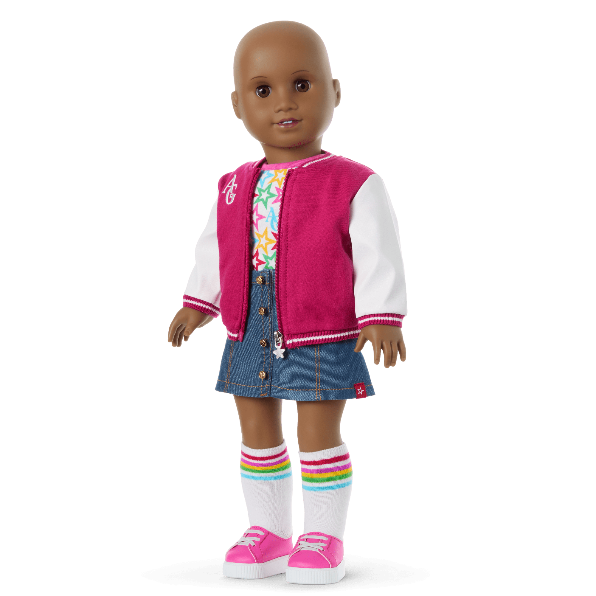 Truly Me™ 18-inch Doll #114, Puppy, Mini Backpack & Accessories AG™ Star Squad Bundle - Image 2
