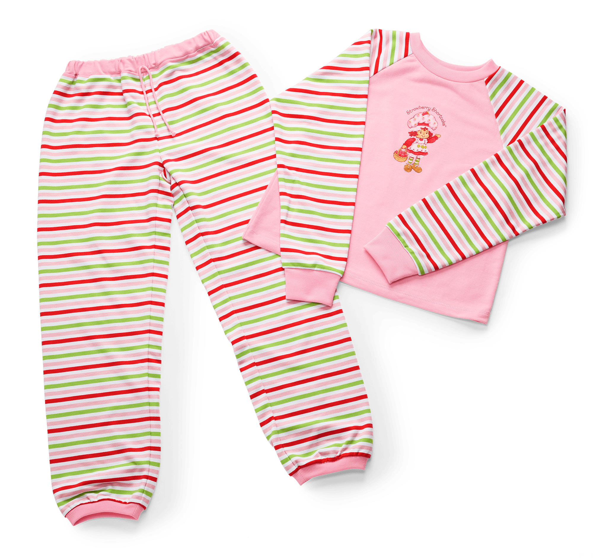 Courtney’s™ Strawberry Shortcake™ PJs for Girls & 18-inch Dolls (Historical Characters) - Image 6