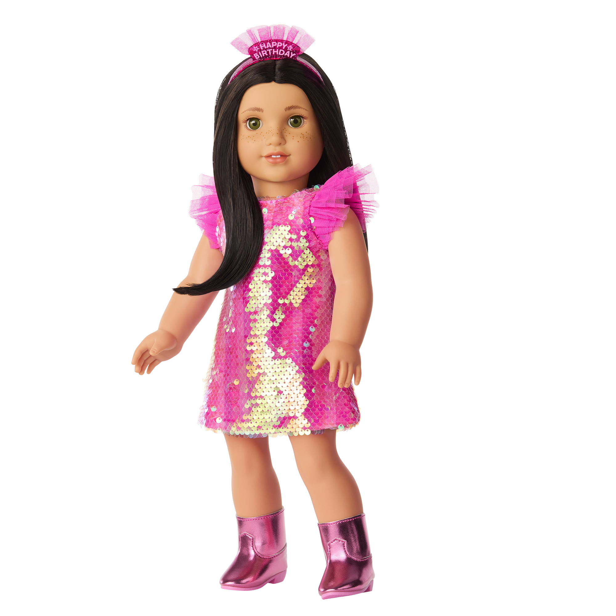 Happy Birthday to You Dresses for Girls & 18-inch Dolls - Image 5
