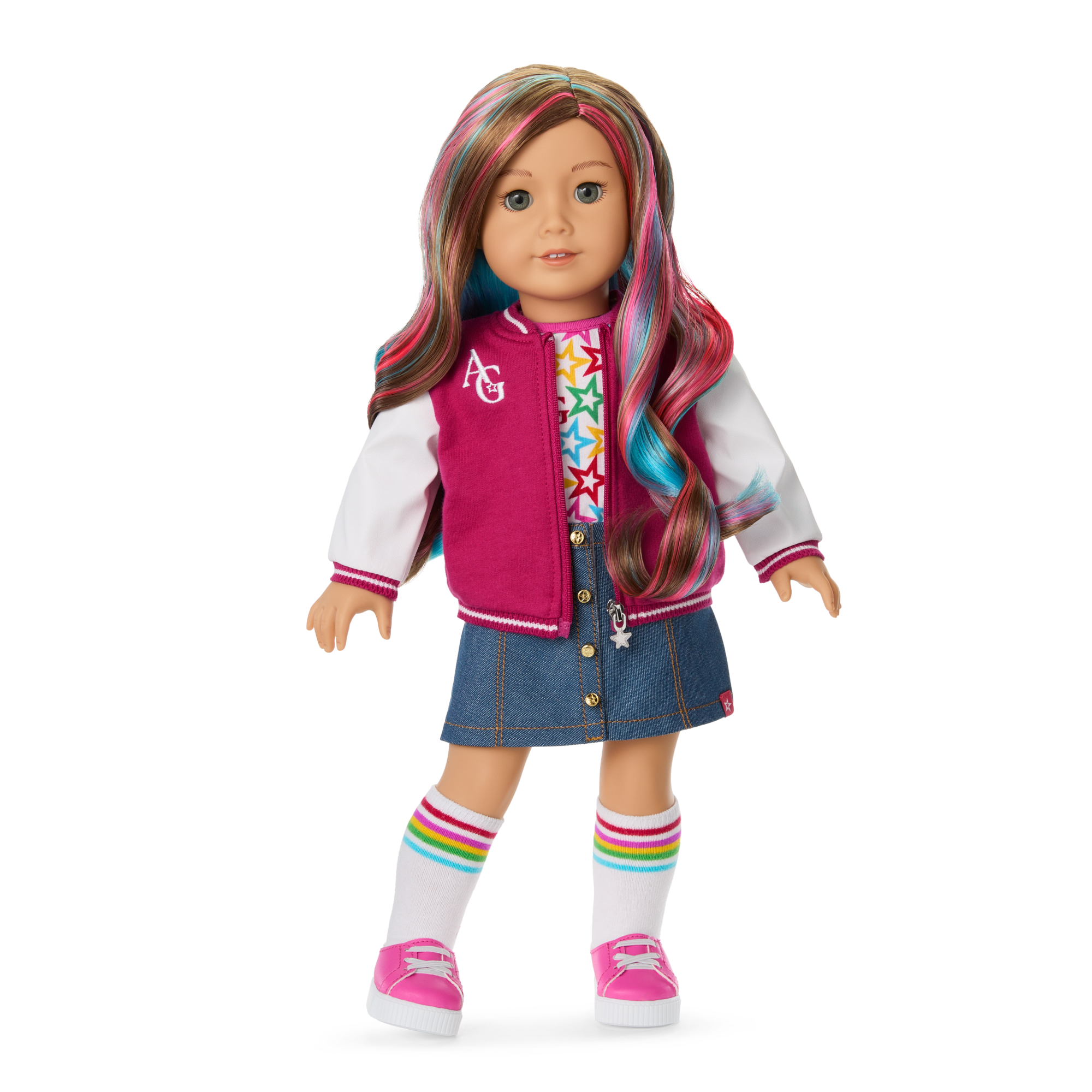 Truly Me™ 18-inch Doll #101, Puppy, Mini Backpack & Accessories AG™ Star Squad Bundle - Image 2