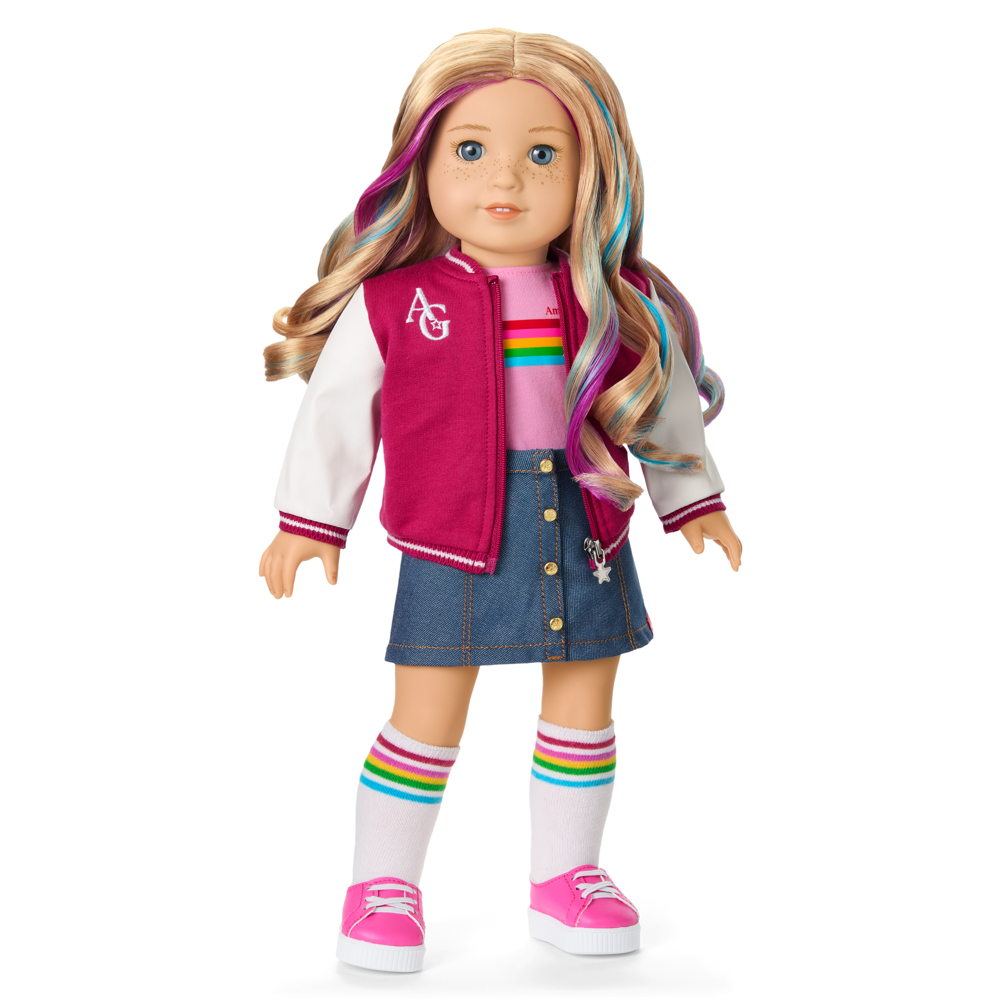 Truly Me™ 18-inch Doll #110, Puppy, Mini Backpack & Accessories AG™ Star Squad Bundle - Image 2