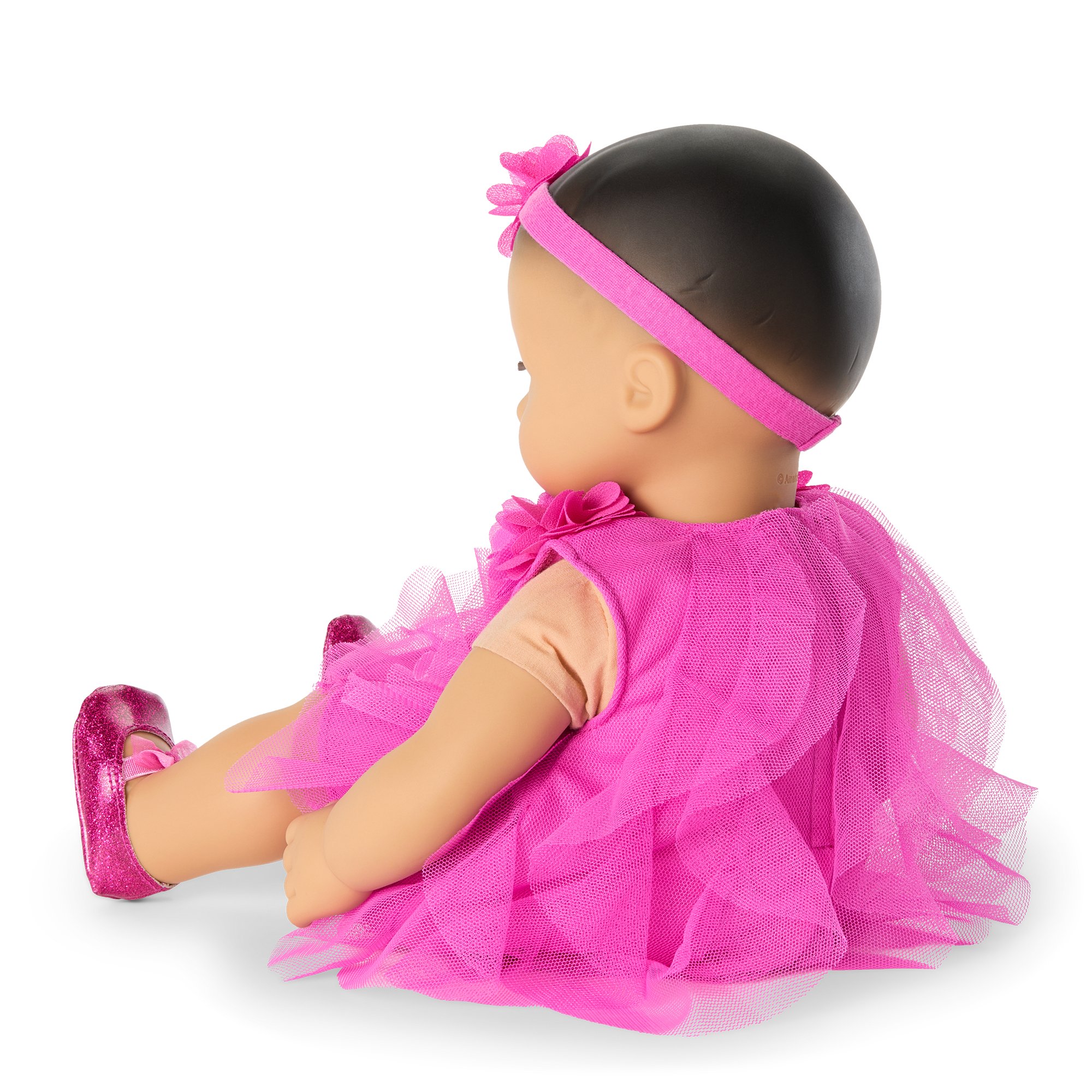 Party-Pink Birthday Dresses for Little Girls & Bitty Baby® Dolls - Image 7