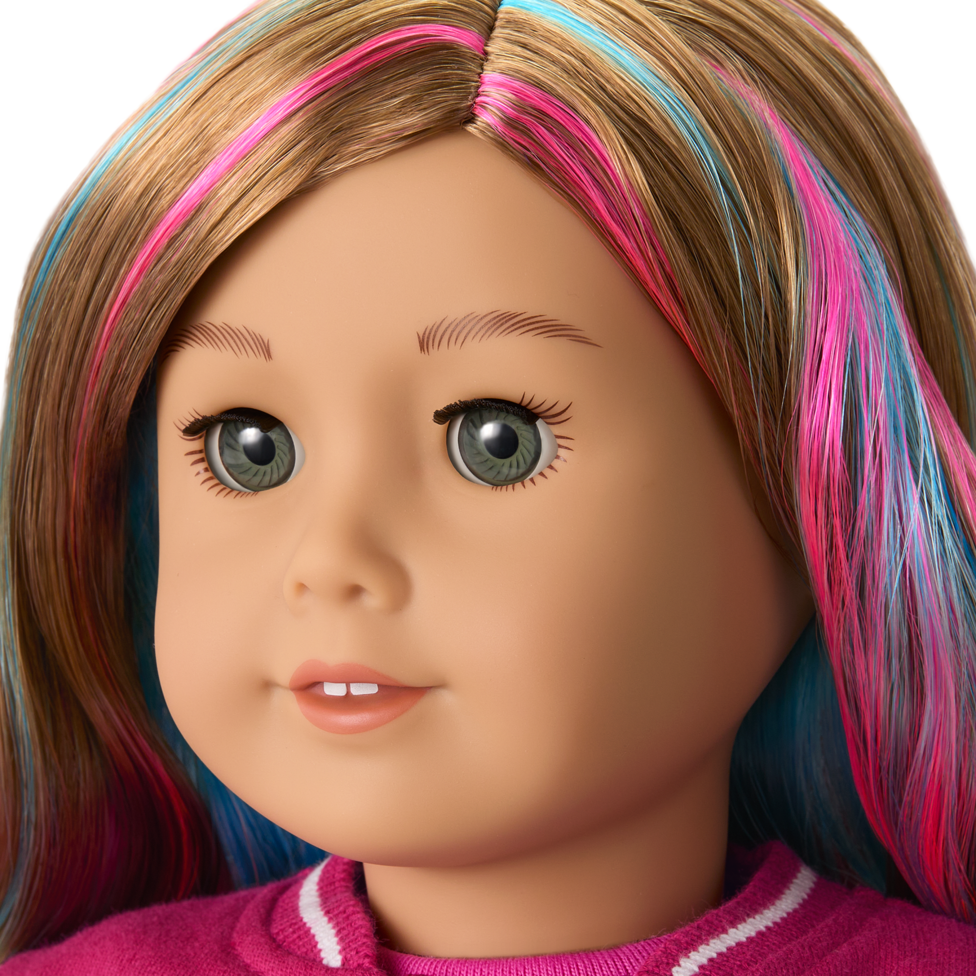 Truly Me™ 18-inch Doll #101 with wavy caramel hair - Image 4