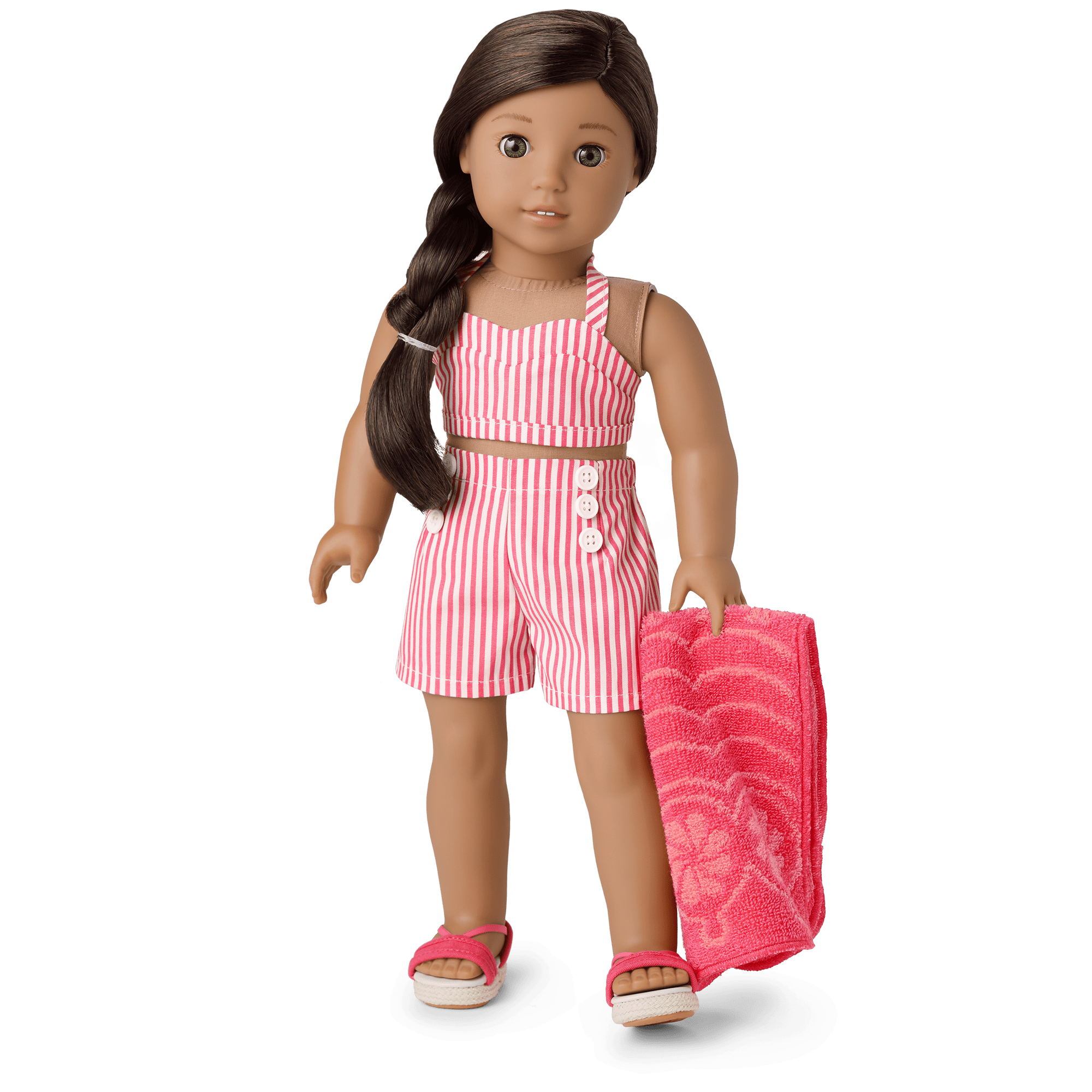 Nanea’s™ Swimsuit & Beach Accessories for 18-inch Dolls (Historical Characters) - Image 4