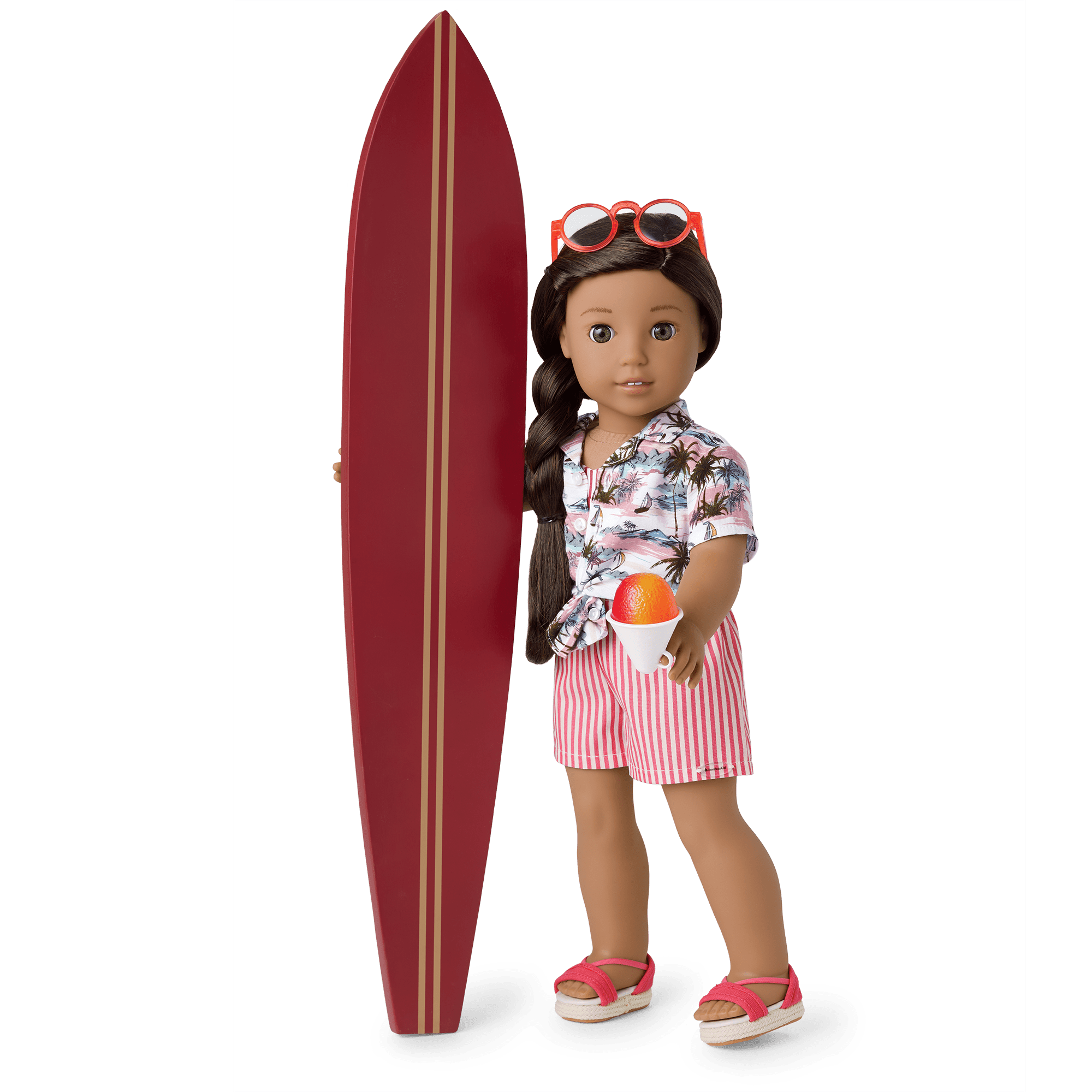 Nanea’s™ Swimsuit & Beach Accessories for 18-inch Dolls (Historical Characters)