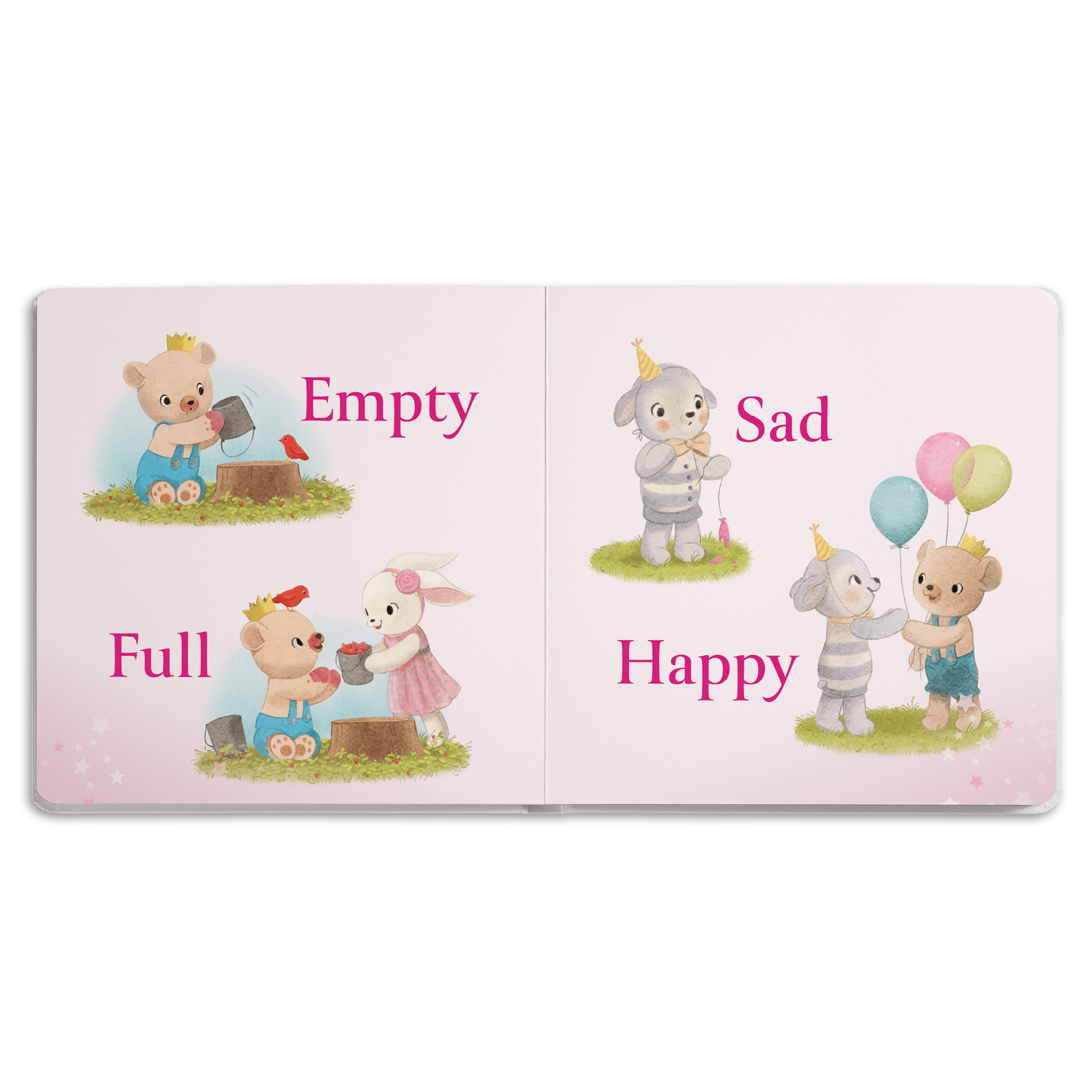 Bitty’s™ Bear Friend & Opposites All Around Board Book - Image 2