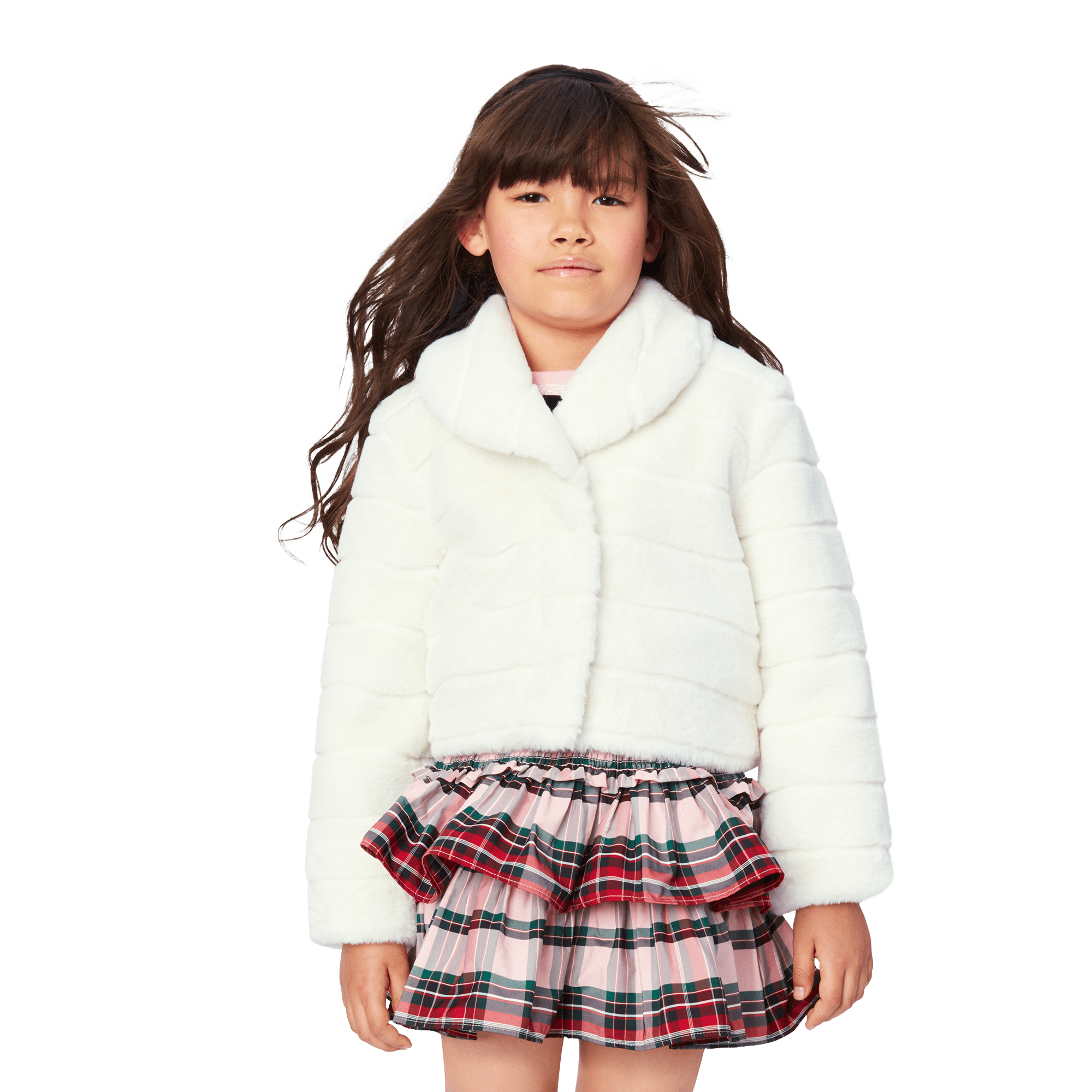 American Girl® x Janie and Jack Winter-White Jacket for Girls - Image 6