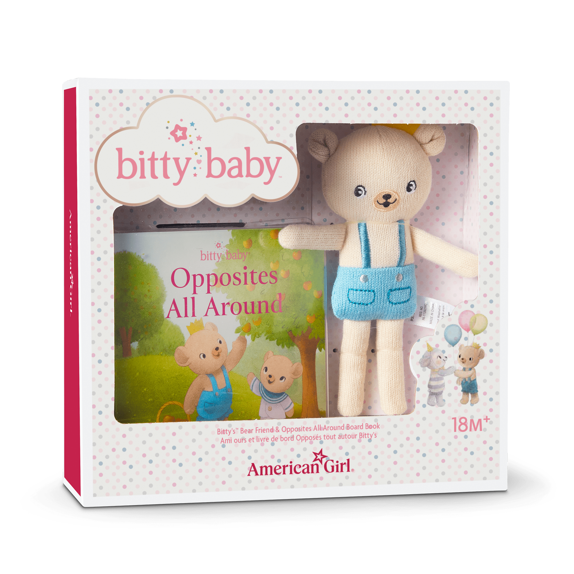 Bitty’s™ Bear Friend & Opposites All Around Board Book - Image 4