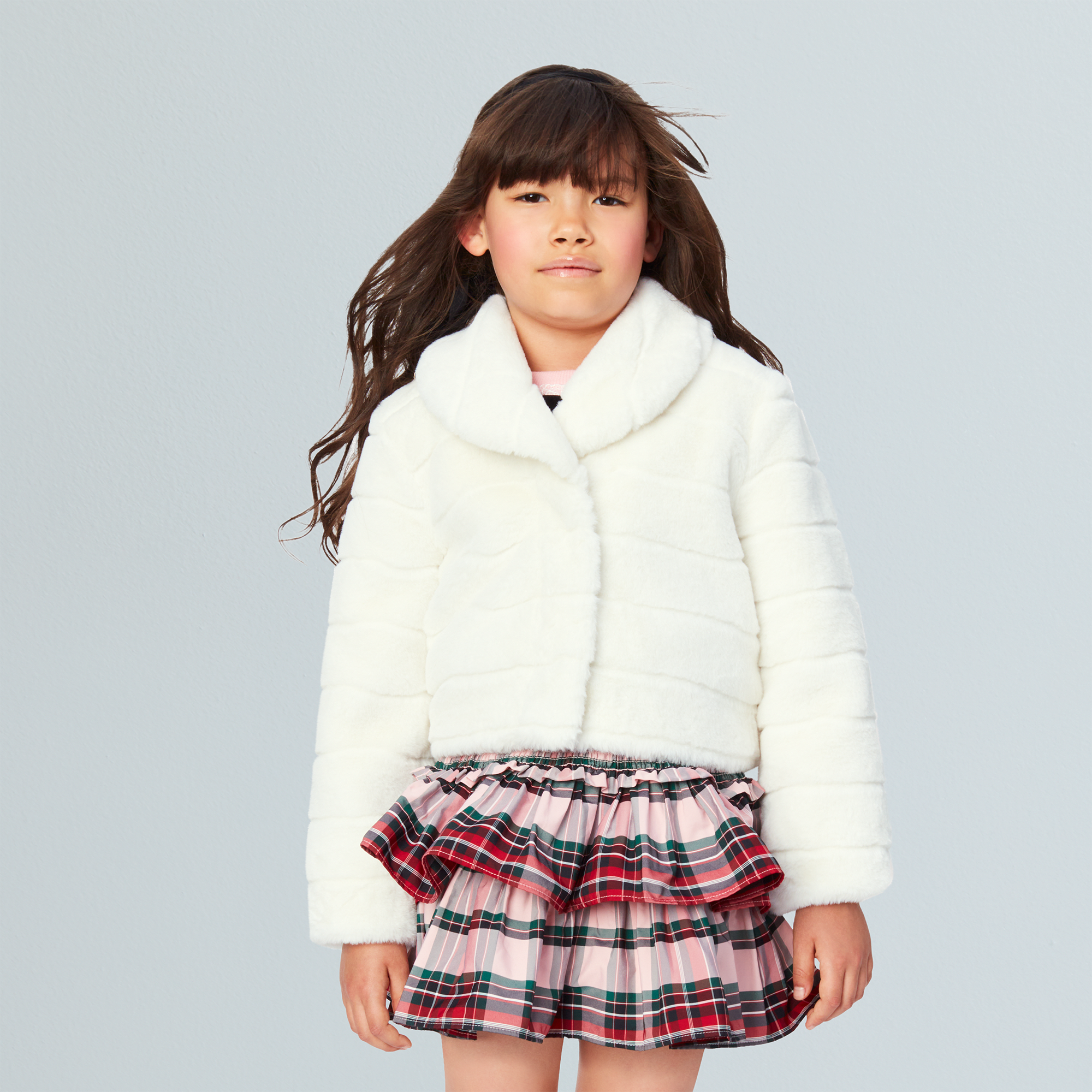 American Girl® x Janie and Jack Winter-White Jacket for Girls - Image 7