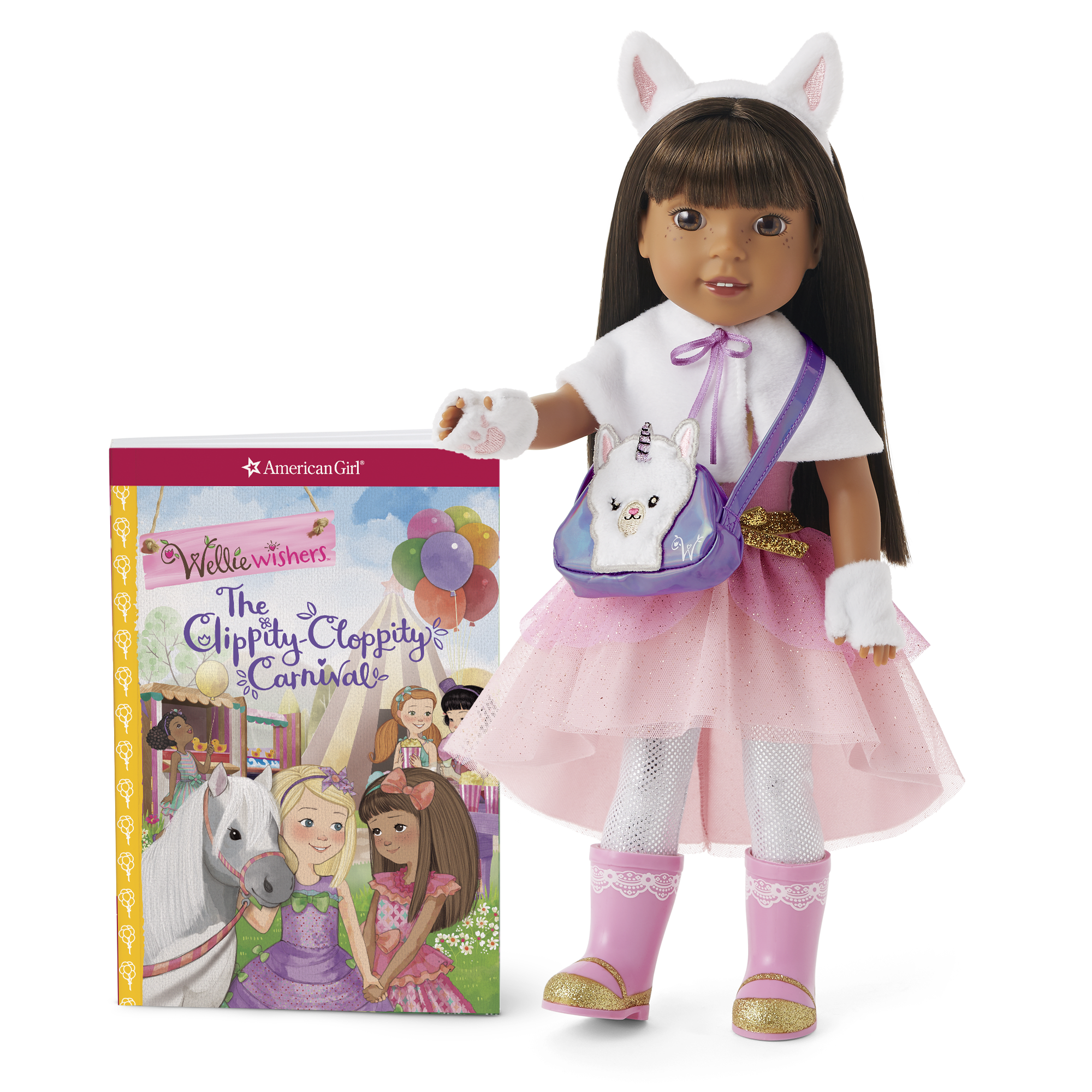 Ashlyn™ Doll, Book & Magical Llamacorn Accessories