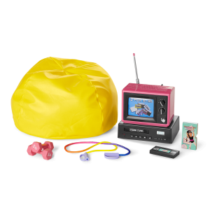 Courtney‘s™ TV & Fitness Accessories for 18-inch Dolls (Historical Characters)
