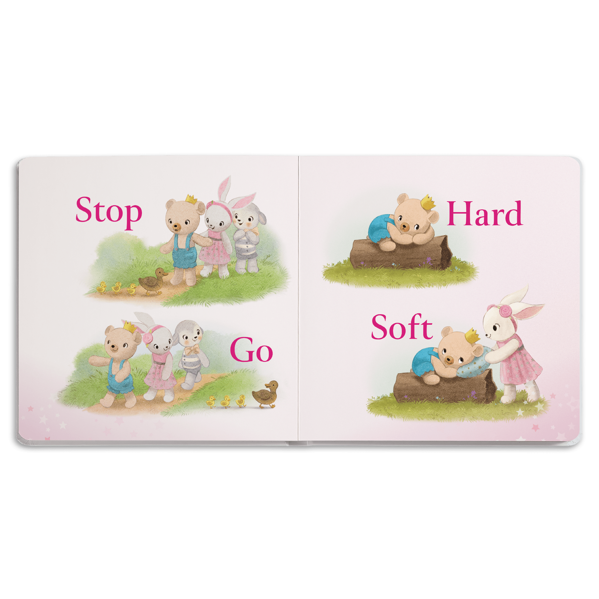 Bitty’s™ Bear Friend & Opposites All Around Board Book - Image 3