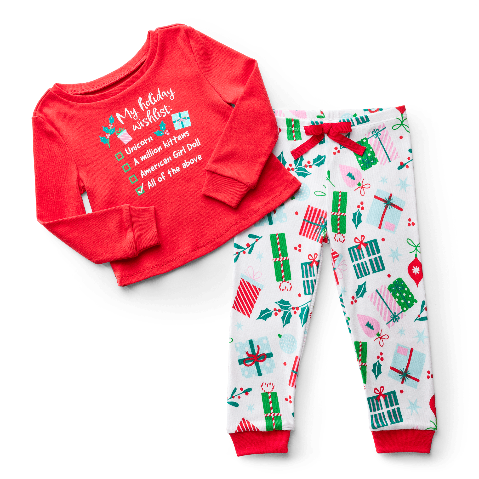 Holiday Wish List PJs for Little Girls - Image 16